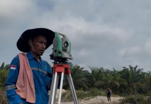 pemetaan menggunakan total station